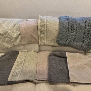 Pottery barn Lot of 9 throw pillow covers